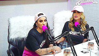 Flavia Oliver Performs Oral Sex On Natasha Steffens During The Recording Of The California Podcast