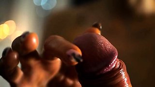 SLOW AND SENSUAL - HAND AND TONGUE BLOWJOB TEASE