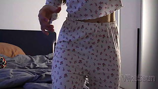 I got Excited before Going to Bed and Couldn't Help but Jerk off