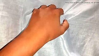 Shy Roommate Surprise! Lesbian Threesome & Cunnilingus Under Blanket