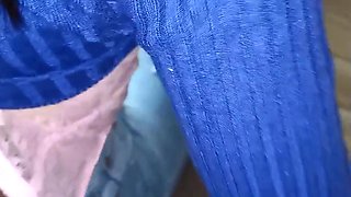 Big booty latina enjoys romantic doggy style with her gifted lover