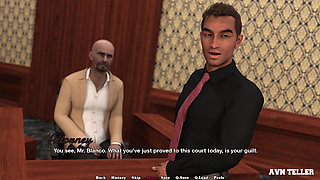 Busty Judge MILF's Pussy Destroyed by Hung Student Lawyer After Court Session - Law College Part 1