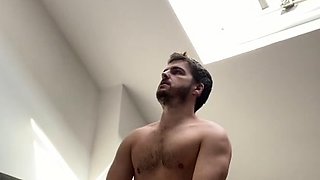 Small titted brunette amateur anal nailed at home