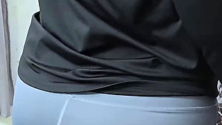 Asian Hijab Girl Pick a Wrong Gym Bag, Dildo in Her Pussy and Dick in Her Mouth - Minokiiko