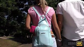 Hunt4k. mature hunter penetrates whore shanie ryan in front of her bf