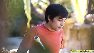 Curvy Rachel Cavalli fucked by stepson Ricky