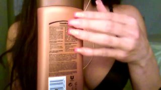 Bella Rose ASMR Ear Licking & Lotion Massage Video