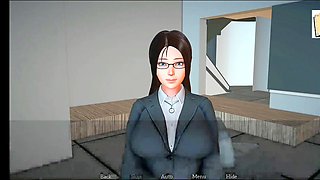 Steamy adult visual novel featuring 3D erotic stories with hot redheads and blondes