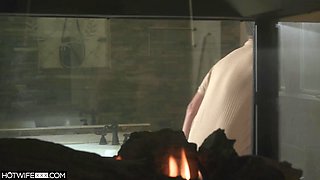 Husband Lets His Buddy Fuck His Wife's Tight Ass