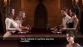 Treasure Of Nadia v75031 Part 206 Sexy Dinner By LoveSkySan69