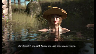 Dusklight manor: swimming with sexy girls in bikini ep 11