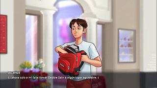 Hot kisses that end in lust with my stepmom