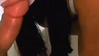 End of My Broadcast with a White Corset and Milk in My Mouth and Even in My Eyes Hahaha