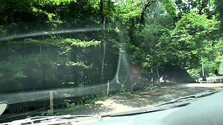 Fetish lesbo fingered outdoors