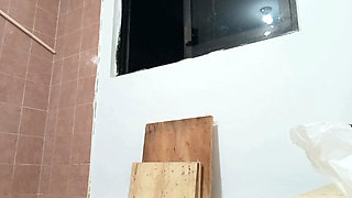 in the kitchen showing her tits to her stepson 2