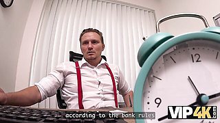 VIP 4K featuring Stanley Johnson and Lily Blossom's blonde movie