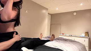 I made her cry fucking her thick ass: Homemade couple sex