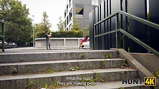 Hunt4k. mind-blowing brazilian lady was lounging on my car, then i screwed her properly