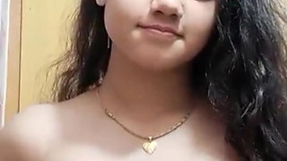 Making a Video in Bathroom for Boyfriend