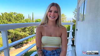 Ravage! Real Teenies - Sky Wonderland Gives Public POINT OF VIEW Oral And Gets Pounded Firm