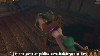 Sexy MILF Anal Breeding by Cave Goblins - Sosan Fucked Hard in Fantasy Hentai