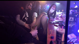 Late Night Game Ends in a Creampie and Some Mutual Masturbation