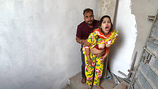 Secret Sex and kissing scenes boobs press in outdoor village