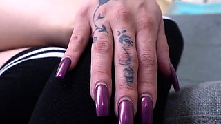 Anal sex with small titted french blonde Blanche