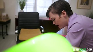 Jade Valentine In Gets Fucked Doggystyle By Her Boss