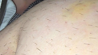 Step mom enjoyed watching porn video handjob step son Big Dick