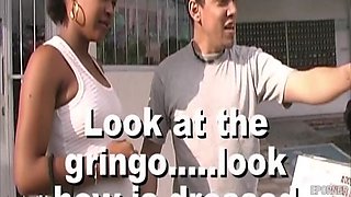 Barefoot ebony Alicia Vintage sex