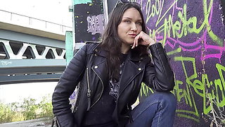 GERMAN SCOUT - DP Anal Sex Casting for small dirty MILF Cougar Kristina Grace