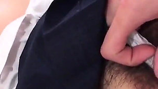 She is eighteen and Mao Miyazaki is a Japanese slut with hairy pussy and small breasts who likes to fuck