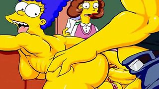Marge Simpson mature sexwife