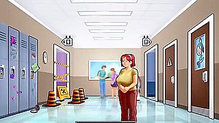 Car Toon In Summertime Saga - Wow, Push It In By Misskitty2k