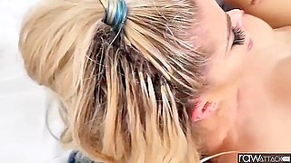 Sexy Blonde Dp Hungary