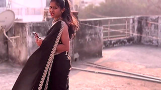 The neighbour saw Komal fingering her, grabbed her land and pulled her under, then urinated on it