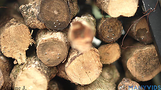 Creamy Pussy Endoscope in Public Intro