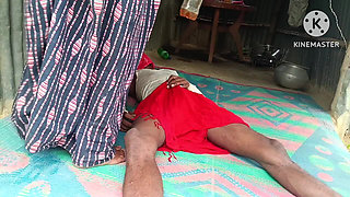 Desi Bhabhi Applied Oil on the Penis