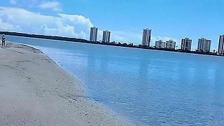 Sucking & Fucking My Jetski Instructor's Dick on the Beach