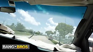 Bangbros - sasha tatcha heads from selling panties to taking apollo’s boner deep in her tight booty