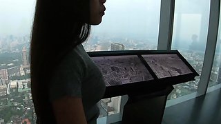 Bubble butt Thai GF fucked from behind