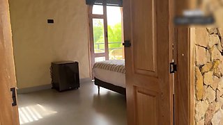 Magnificent colombian superslut having joy in the bathroom!