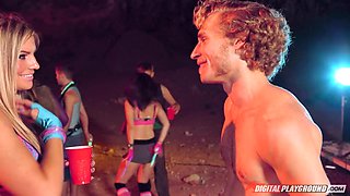 Horny nymph filthy porn clip