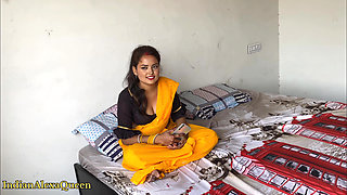 Brother-in-law gave chips as a gift and took my ass in return Desi village-style anal sex video with Hindi audio