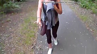 Amazing Blowjob In The Park