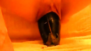 amateur eggplant pussy insertion