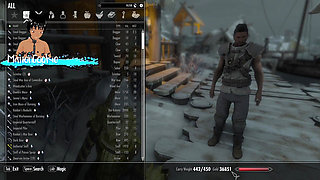 Skyrim B and L Mod - Some More Exploring and Even a Cave, Time for Some Ladies