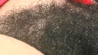 Solo Hairy MILF Good Fuck - Hairy Pussy Look in an Intimate