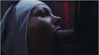Porn - Horny Priest Fucks Nuns With Deep Blowjob With Karina King And Steve Q